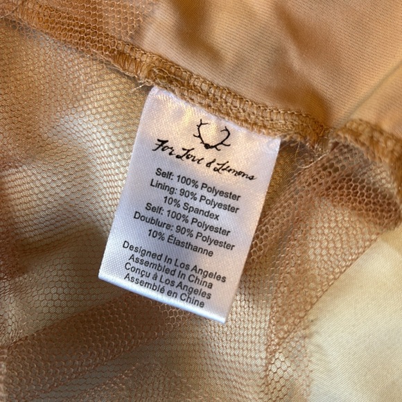 For Love and Lemons Luau top blue - Picture 7 of 8